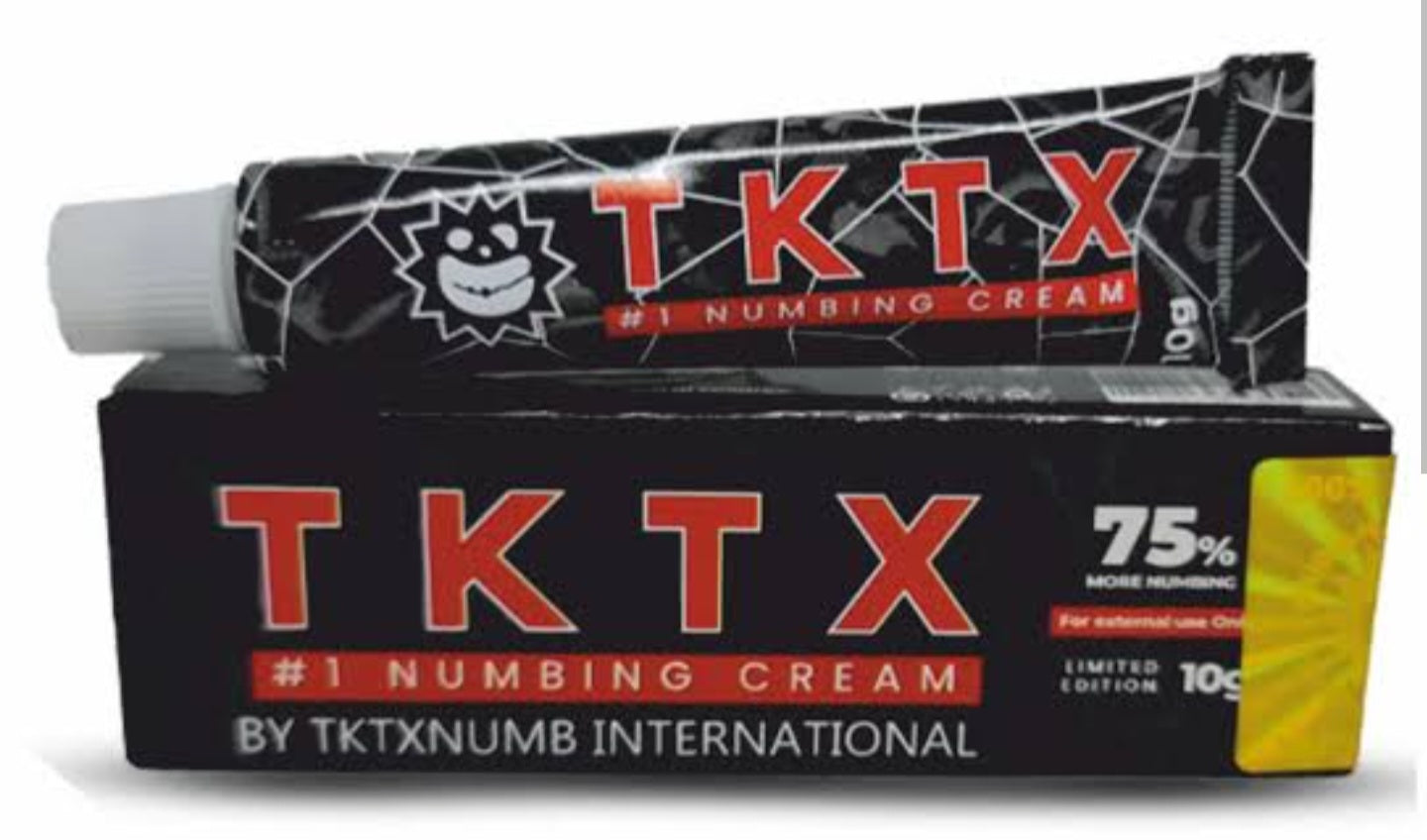 TKTX 75% 10g anestesia